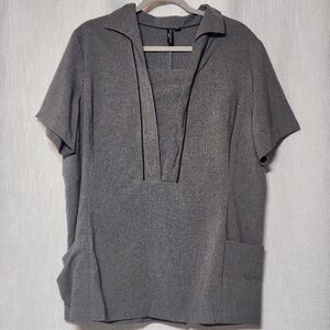 CINTAS Design Collection Uniform Top Work Scrubs Large